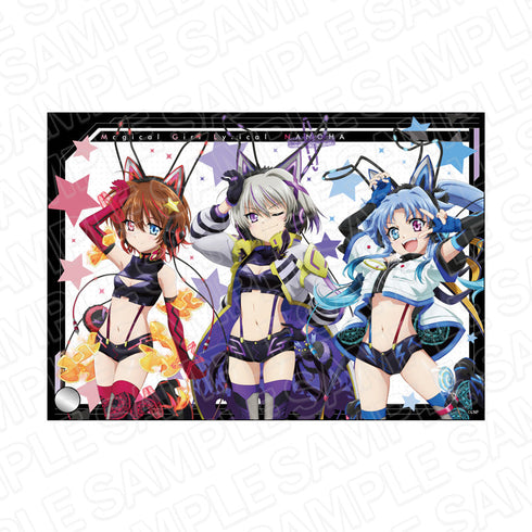 『魔法少女リリカルなのはシリーズ』 ミニアクリルアート ディアーチェ・シュテル・レヴィ マジカルサイバーバニー ver.